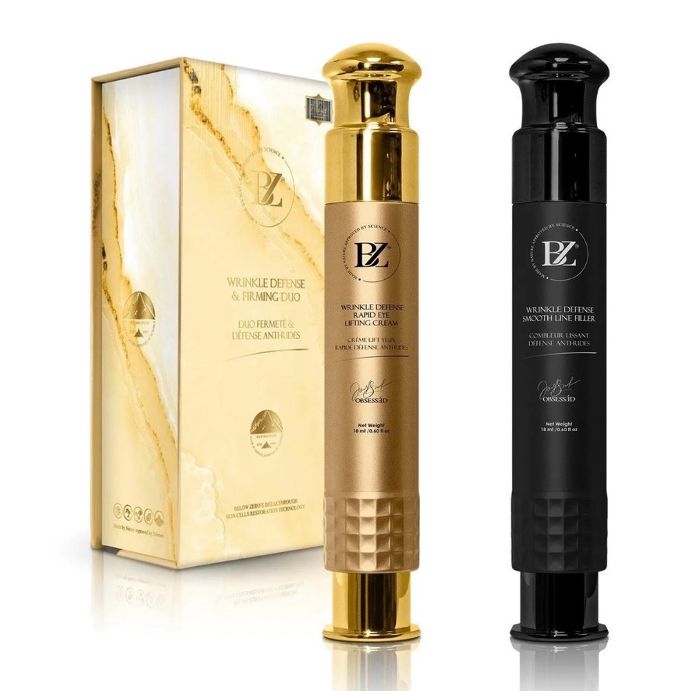 Below Zero Syringe Kit Wrinkle Defense & Firming Duo ~ Retail $1599